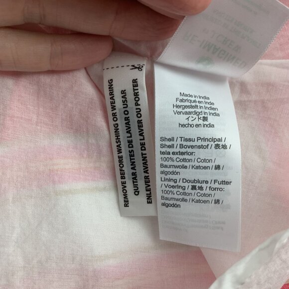 J. Crew Pink Candy Striped Ruffle Strap Midi Dress 10 - Picture 4 of 8